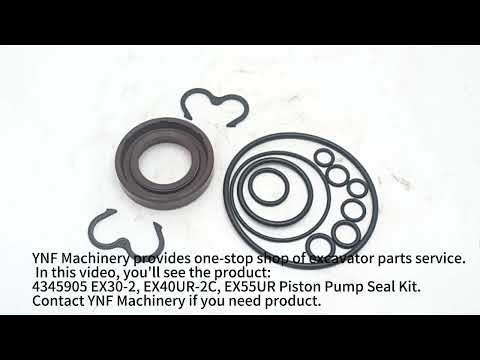 4345905 EX30-2, EX40UR-2C, EX55UR Piston Pump Seal Kit